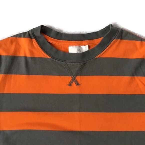 Hanna Andersson Horizontal Stripe Tshirt 150 - Picture 2 of 7